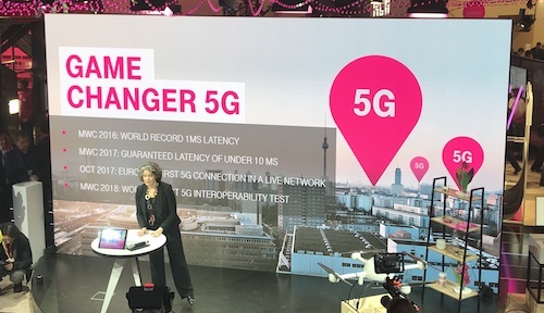 MWC2018:德國電信年內(nèi)啟動商用5G試點