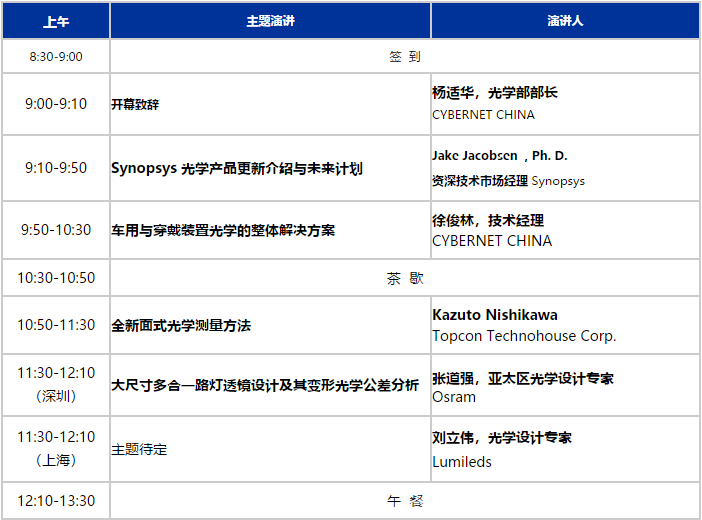 2018光電科技論壇 9月深圳、上海開(kāi)幕