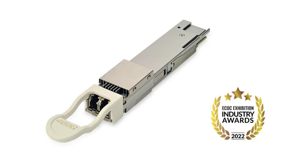 Coherent高意憑借400G ZR+ QSFP-DD-DCO收發(fā)器榮獲ECOC 2022光學集成大獎