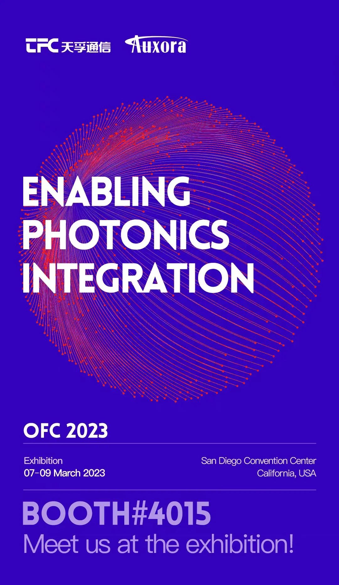 OFC2023 | 天孚通信助力“光子集成”  展示光器件整體解決方案