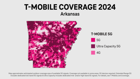 T-Mobile 宣布斥資 1.63 億美元完成阿肯色州的網(wǎng)絡(luò)升級(jí)