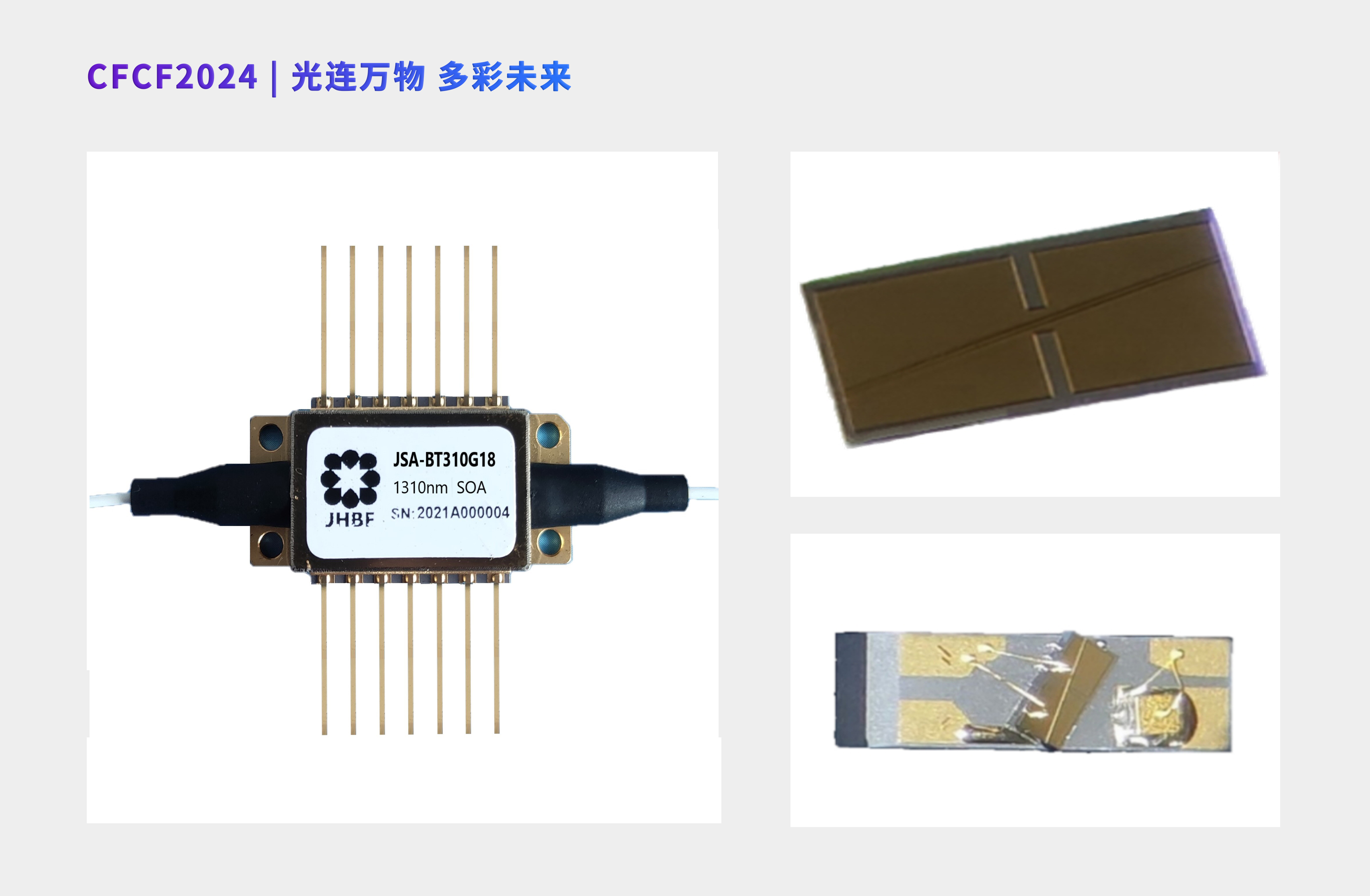 CFCF2024參展商 | 見(jiàn)合八方邀您共同探討國(guó)產(chǎn)SOA半導(dǎo)體光放大器新未來(lái)