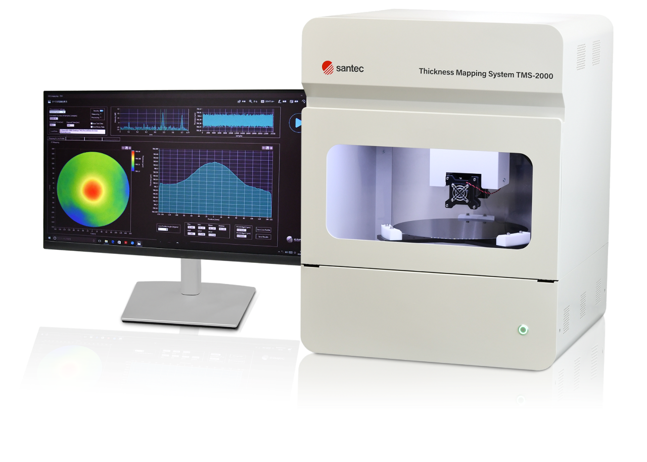高精度、高速、一體式丨Santec晶圓測(cè)厚系統(tǒng) TMS-2000