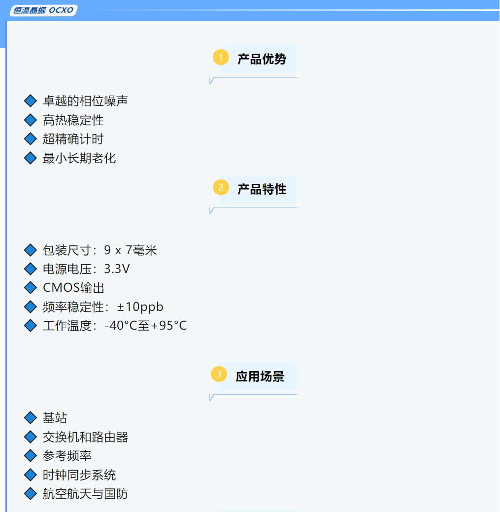 Abracon推出AOC97系列高精度寬溫CMOS恒溫晶振