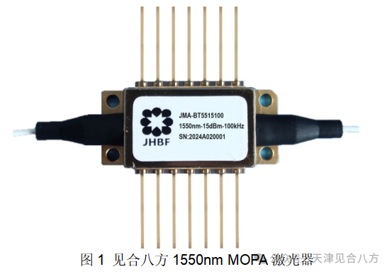 見合八方發(fā)布用于測風雷達的1550nm蝶形MOPA激光器