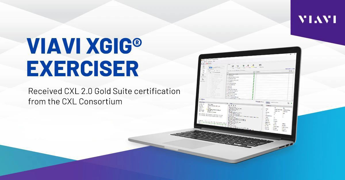 VIAVI Xgig訓(xùn)練器通過CXL 2.0金牌套件合規(guī)測(cè)試